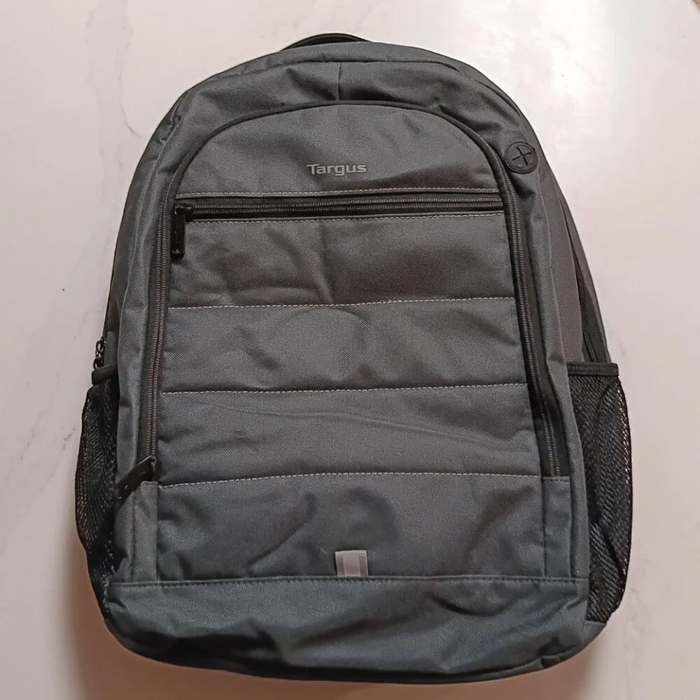 TARGUS Backpack Padded to Carry Laptop/Electronics Slate Gray